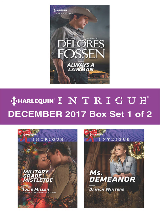 Title details for Harlequin Intrigue December 2017--Box Set 1 of 2 by Delores Fossen - Available